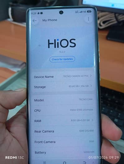Tecno CAMON 40 Pro