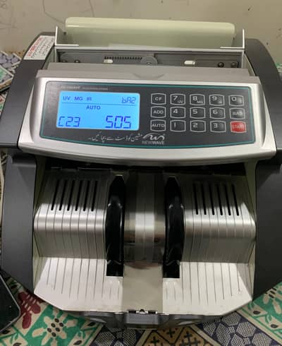 Cash counting machine