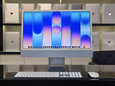 IMAC 2021 M1 24-INCH WITH MAGIC 3 MOUSE AND KEYBOARD