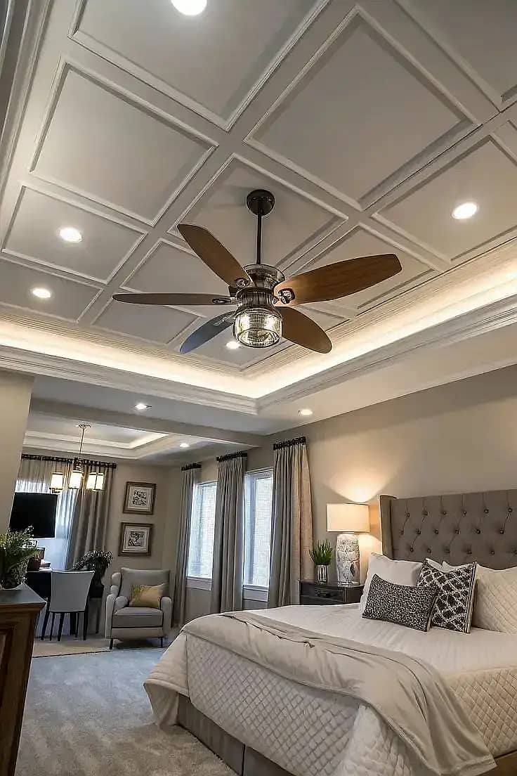 false ceiling/dumpa ceiling/gypsum ceiling/pop ceiling/interior work 8
