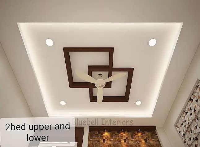 false ceiling/dumpa ceiling/gypsum ceiling/pop ceiling/interior work 15