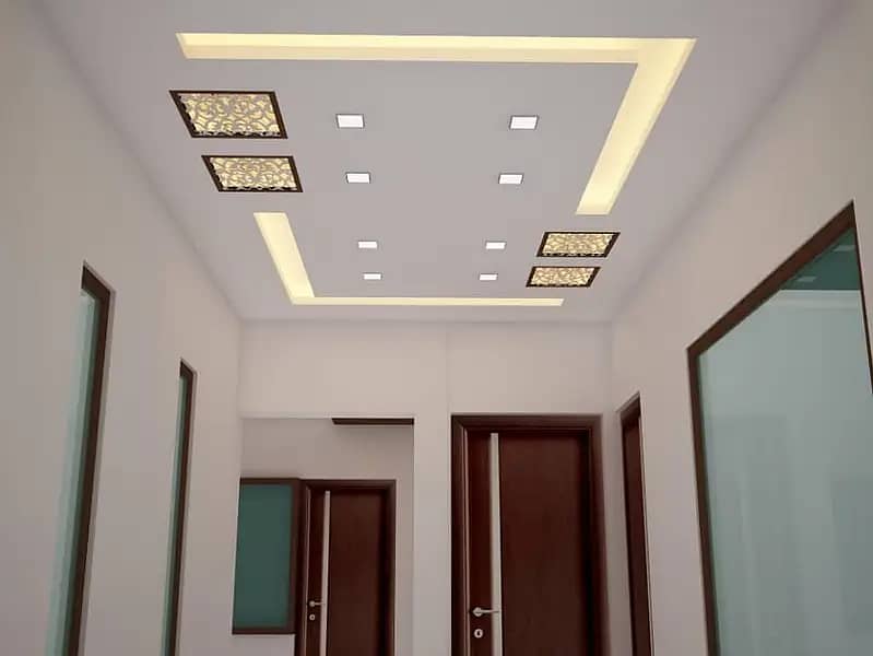 false ceiling/dumpa ceiling/gypsum ceiling/pop ceiling/interior work 16
