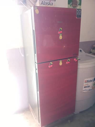 Haier inverter double door Refrigerator in good working condition