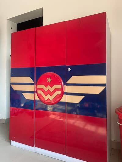WONDER WOMAN THEMED WARDROBE IN E-11