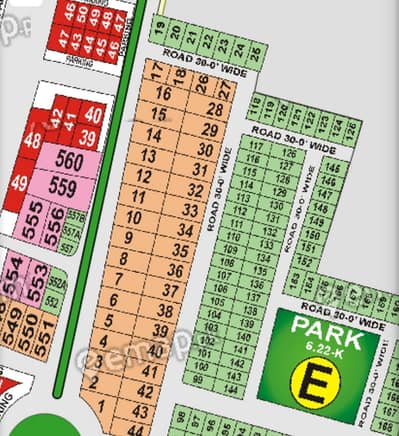 5 Marla Plot For Sale In Pak Arab Society E Block