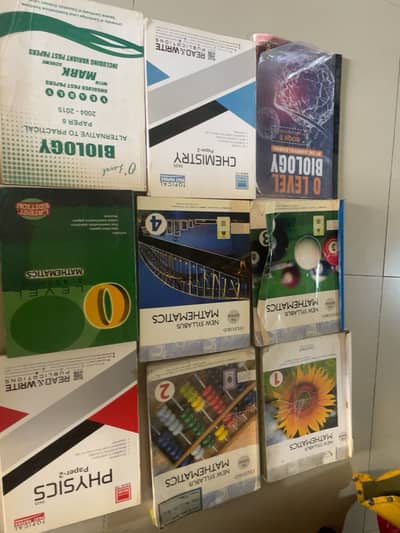 Course books and pastpapers olevel