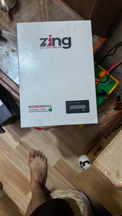 12v 100Ah Zing in perfect condition