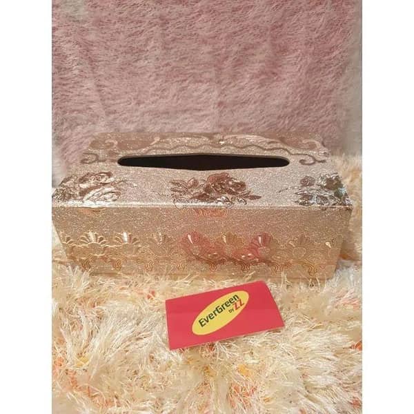 CAR TISSUE BOX PORTABLE CASE DECORATION TISSUE HOLDER