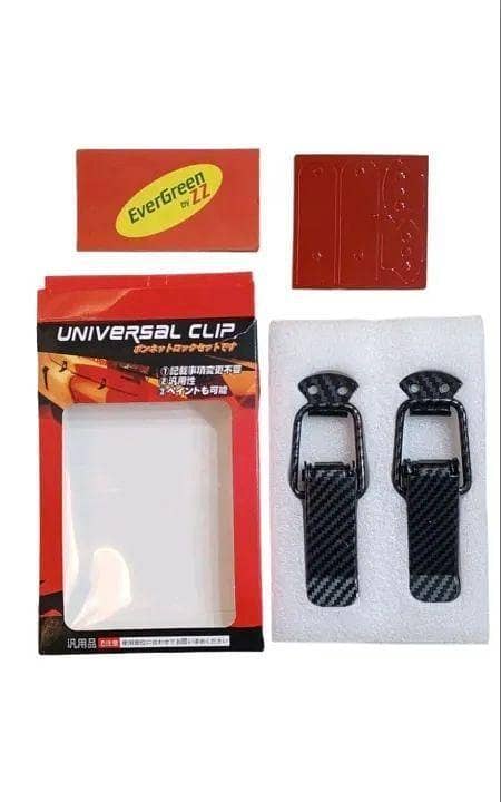 UNIVERSAL BUMPER CLIP LARGE NEW CARBON FIBER COLOR DESIGN