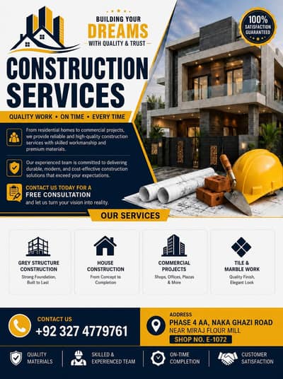 BUILDING YOUR DREAMS WITH QUALITY & TRUST