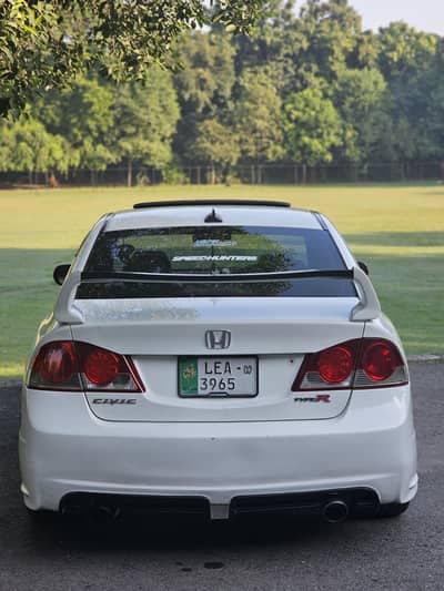 civic reborn back bumper