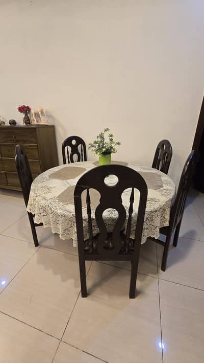dining table with 5 chairs