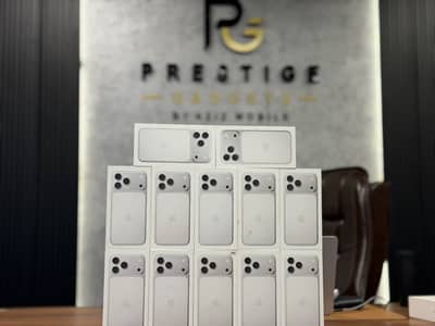 iPhone 17 Pro Max 256GB Silver & Blue