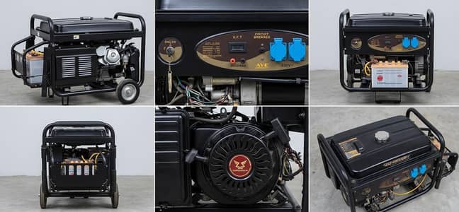 Original Zongshen 4.0 kW Heavy Duty Generator – Key Start with Wheels