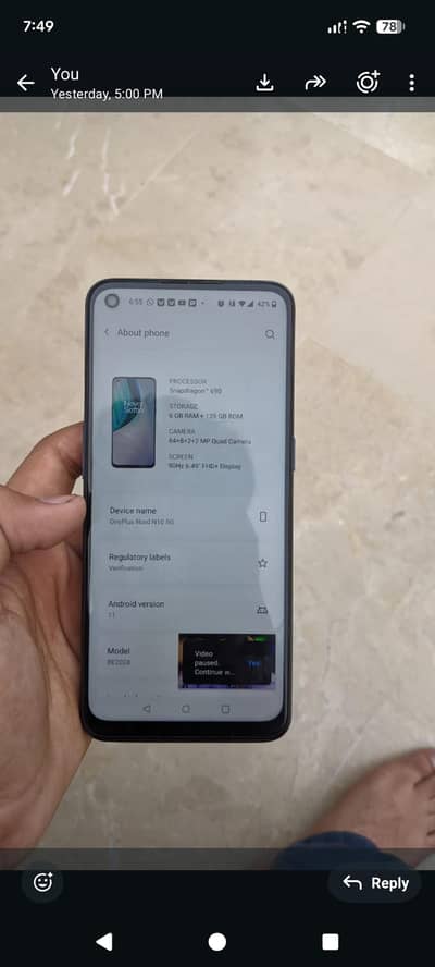 One Plus Nord N10