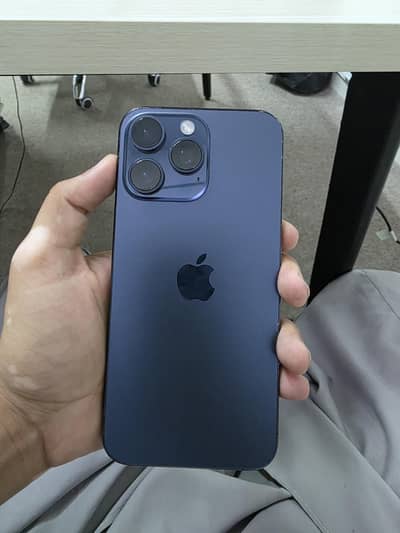 iPhone 15 Pro Max 256GB PTA Approved | Blue Titanium | 90% BH