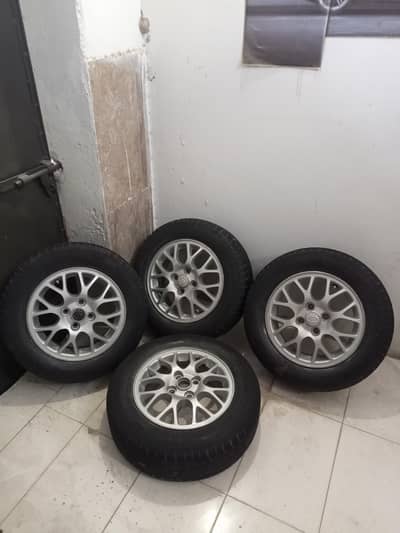 (Only Rims) Corolla X-E // Mitsubishi Lancer OEM Alloy Rims For Sale