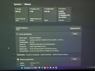 Lenovo Gaming Laptop for sale