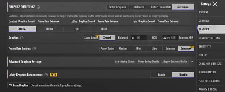 pubg 90+fps heavy gaming device