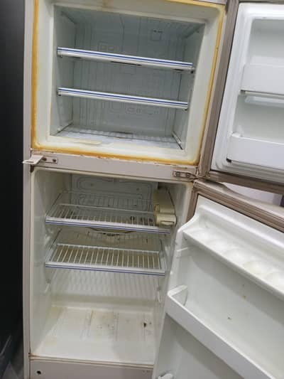 Double Door Refrigerator 10-12 Cubic + Free 3000W Stabilizer
