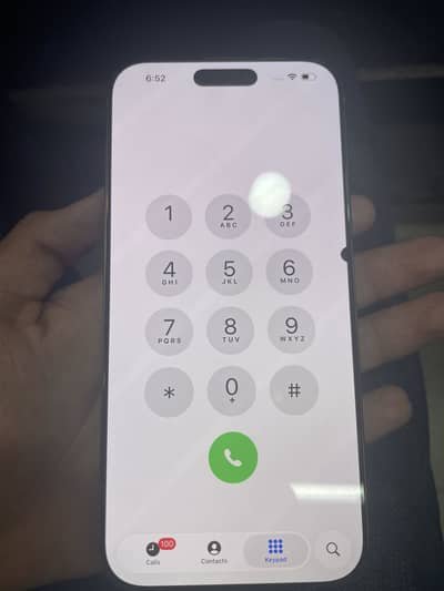 Ip 16 pro max mdm 256 gb 100 health minor dot  display change but org