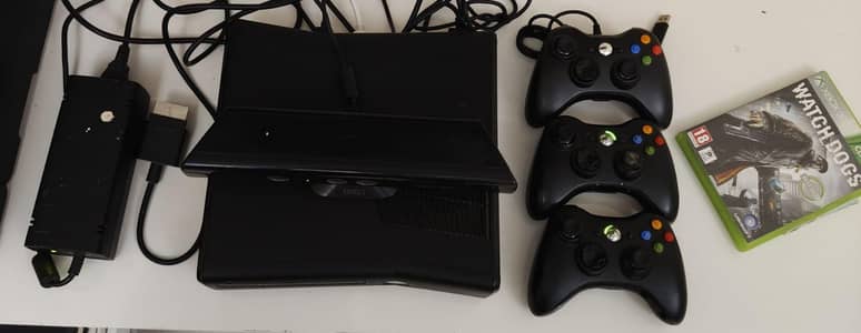 Xbox 360  jailbreak slim black good condition