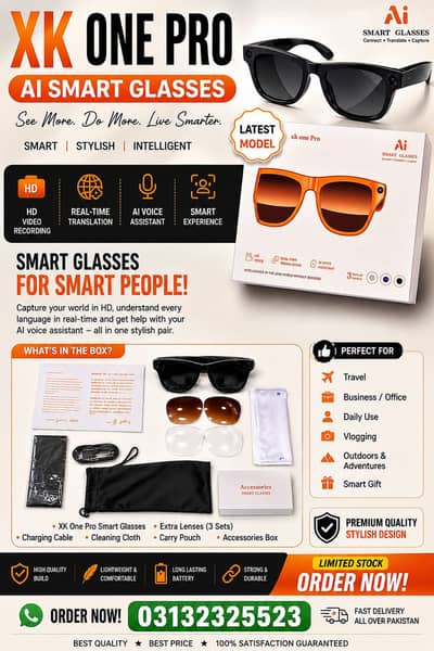 AI SMART GLASSES VIDEO RECORDING