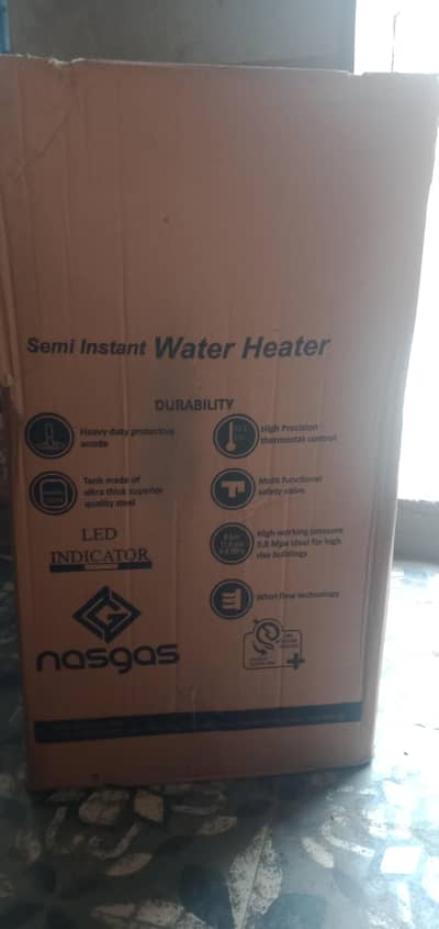 brand new electric and gas geysers 60liters