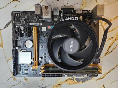 AMD Ryzen 3 3200G PC Parts | Biostar A320 | 16GB RAM | 128GB SSD