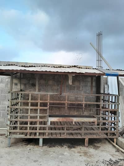 Goats Cage set up