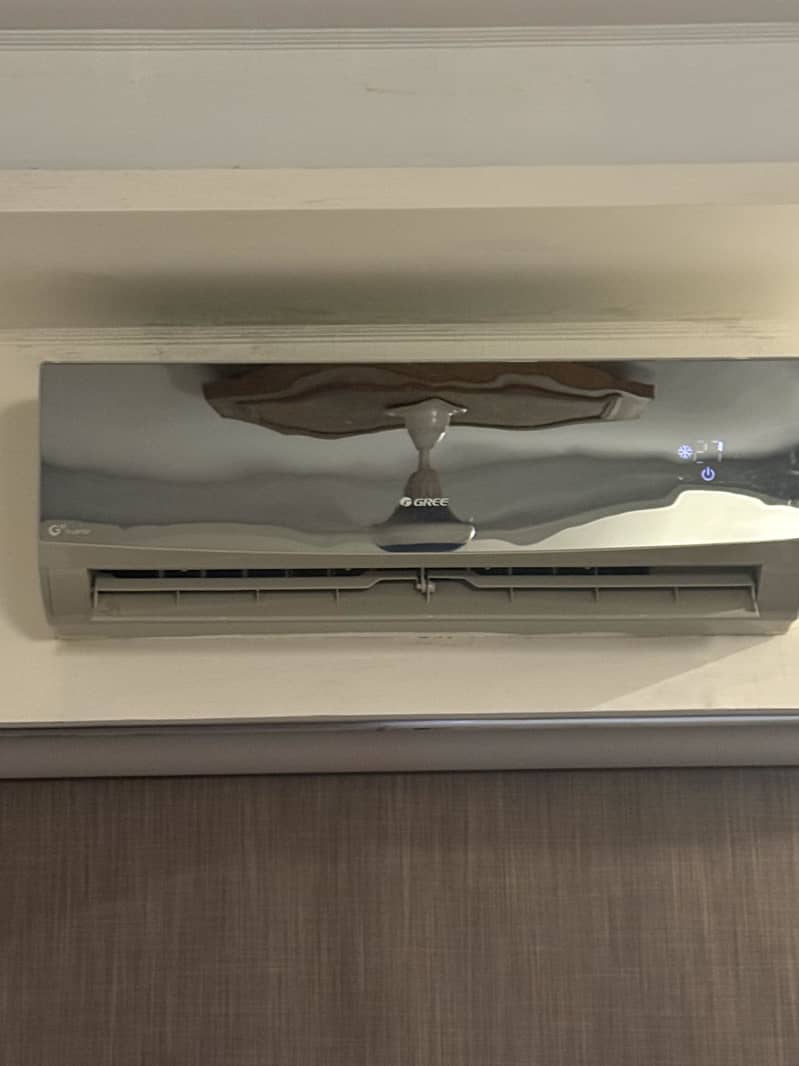 Gree 1 Ton DC Inverter Split AC – Grey Color | Like New 2