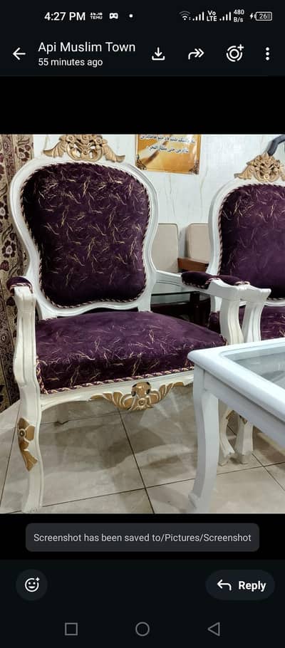 chair set good condition