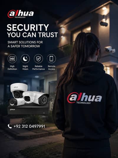 Dahua CCTV Camera Installation 2MP HD Cameras Best Price Multan