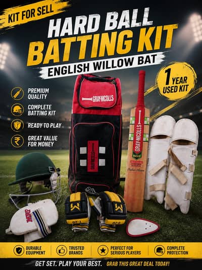 BATTING KIT HARD BALL