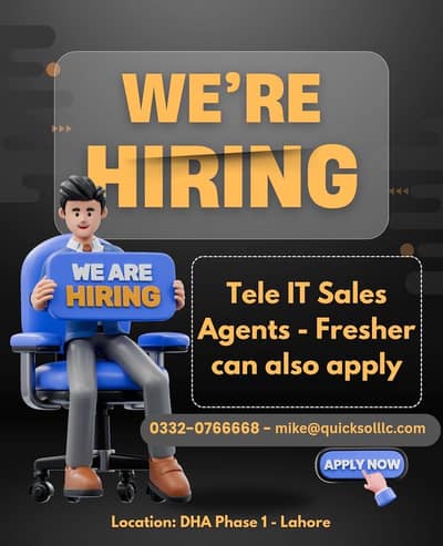 We’re Hiring IT Sales Agents for USA