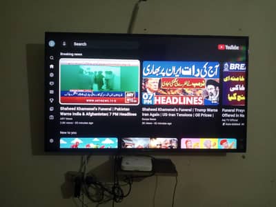 Ecostar sound pro 49 inch LED TV non andrion,