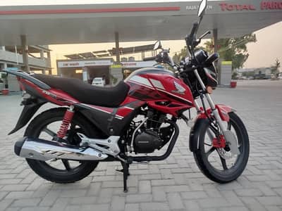 Honda CB150f motorcycle