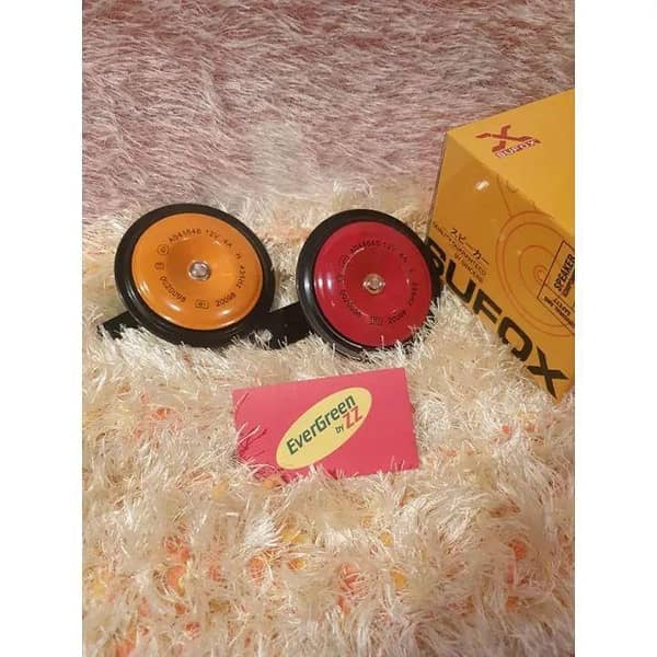 HORN 2 PCS SET DISC TYPE TT SOUND 12V