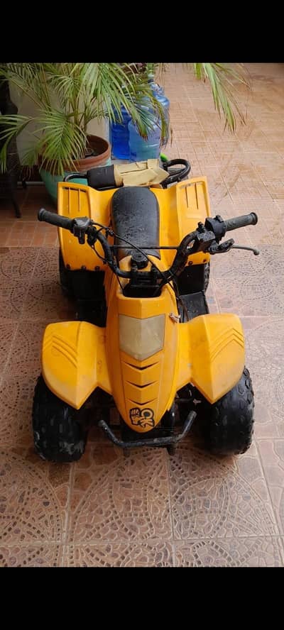 4 wheel 50ccbaby car for sale at my hm in dha phase 7 khi