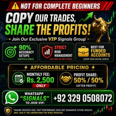 Premium Crypto & Forex Trading Signals