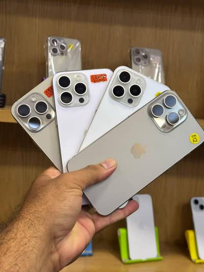 Apple iPhone 15 Pro Max 256Gb & 512Gb stock Available
