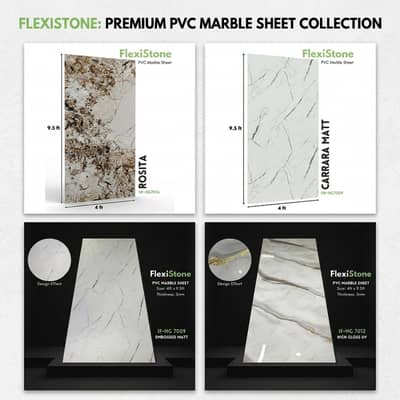 FlexiStone Pvc marble sheet-Pvc& Uv marble sheet-Marble sheet-Pu stone