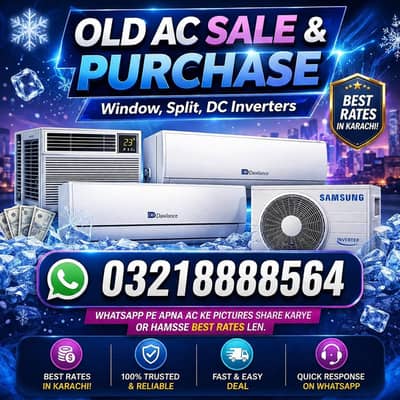 ac sale purchase/ hairr ac/eco star ac/ window ac/best prices