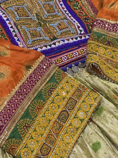 Original Handmade Balochi Pathani Dress - Excellent Condition