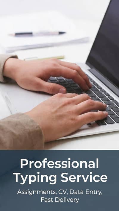 professional typing service assignment CV Data entry fast delivery