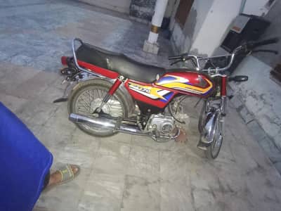 cd 70 honda 2025 model mery apny name p ha first owner