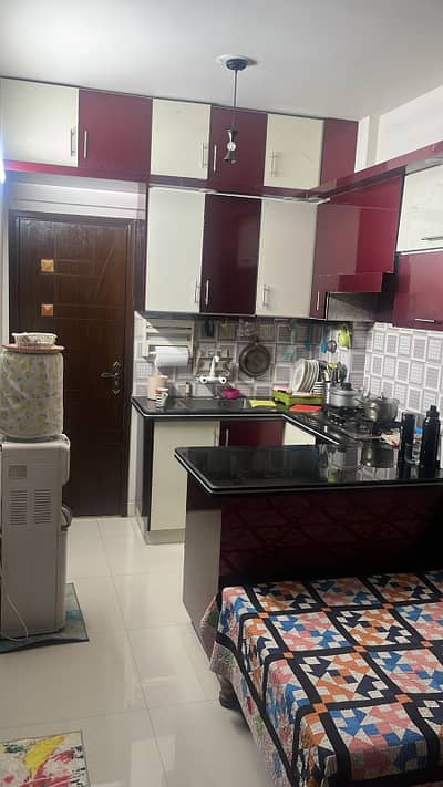 3 bed drawing dining 1050 square feet apartment for sale nishat commercial dha phase 6 Karachi