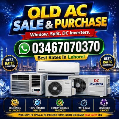 ac sale & purchase/split ac/orient ac/scrap ac/ best prices