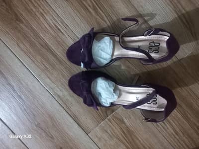 Dark plum Heels