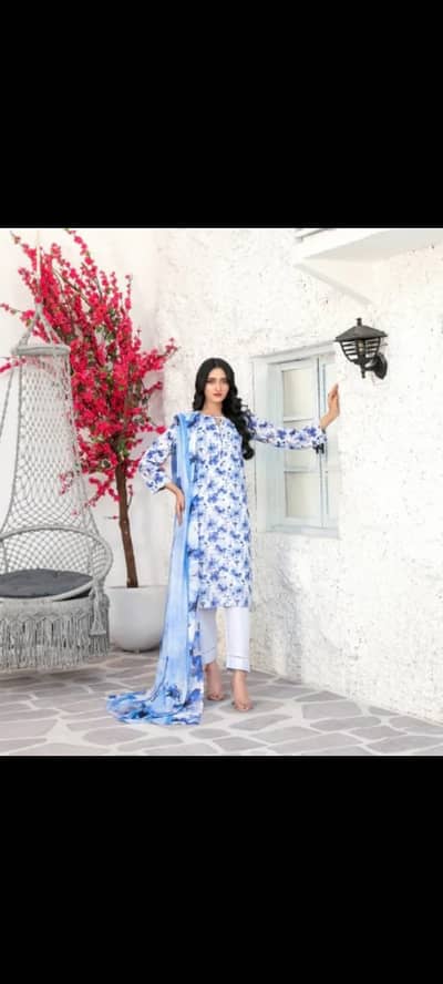 Brand New Chikankari 3 piece lawn suit, Whatsapp 03451559631